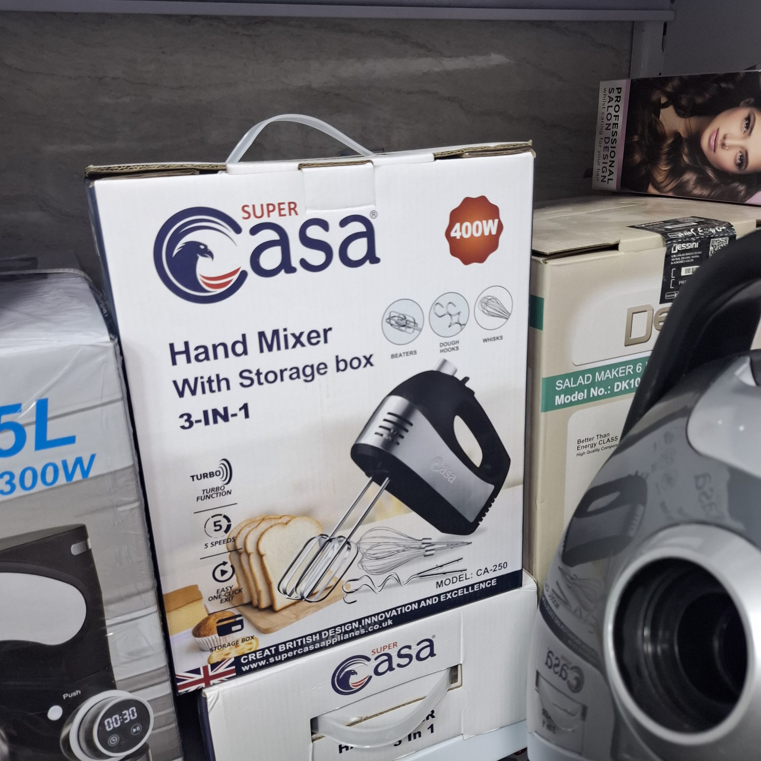 همزن استیل سوپرکاسا مدل CA-250 — تصویر ۴
