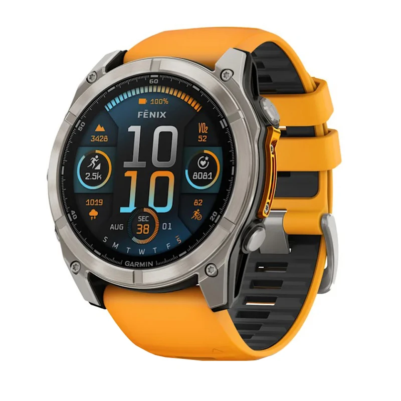 ساعت هوشمند گارمین مدل Fenix 8 Amoled Sapphire – 51mm