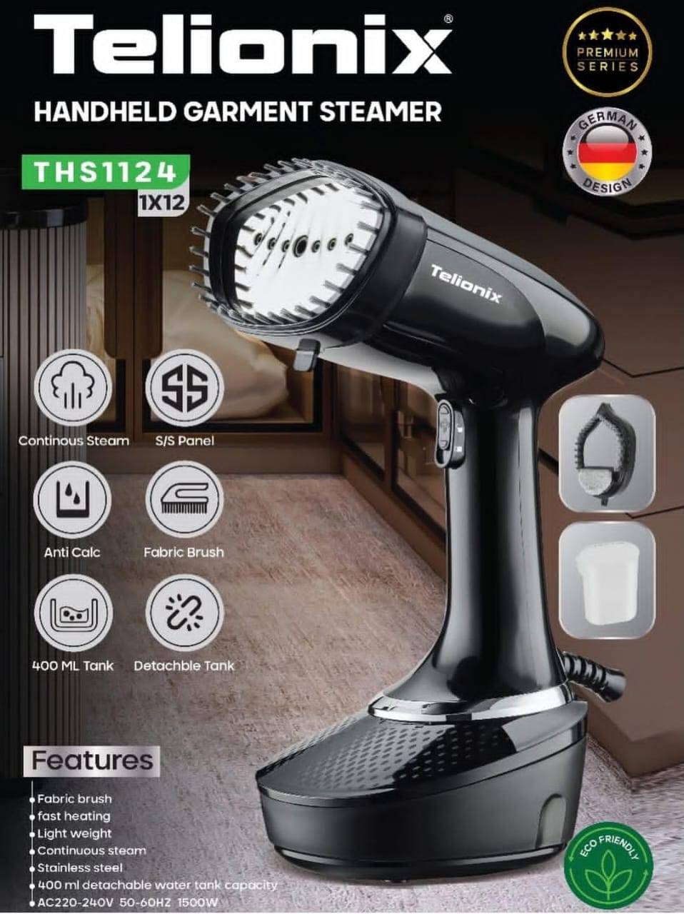 بخارگر دستی تلیونیکس مدل THS1124