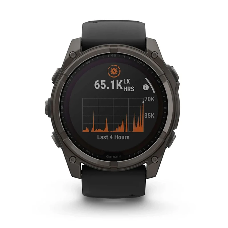 ساعت هوشمند گارمین مدل Fenix 8 Solar Sapphire – 51mm — تصویر ۴