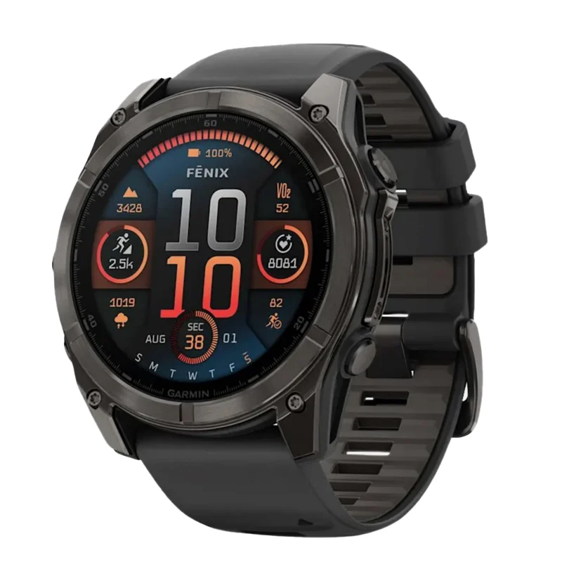 ساعت هوشمند گارمین مدل Fenix 8 Amoled Sapphire – 47mm