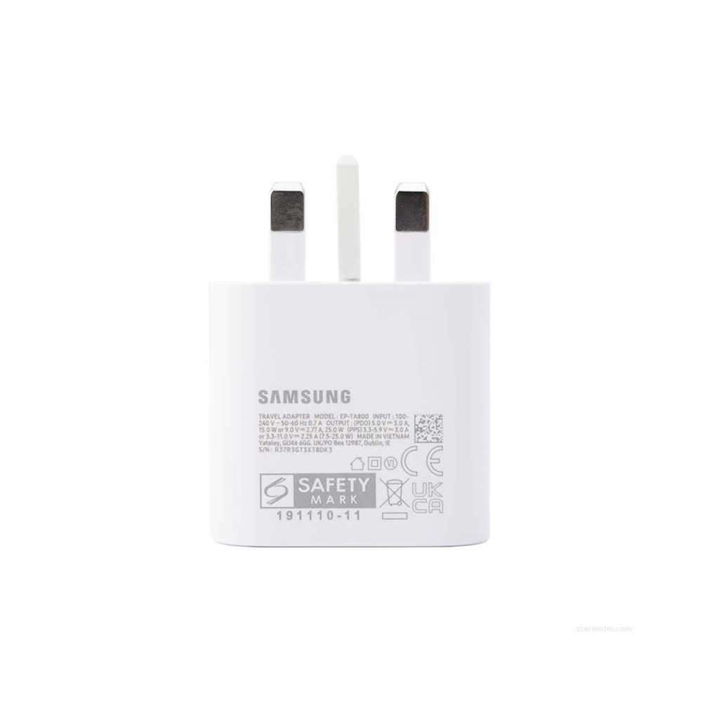 شارژر سامسونگ 25W 3Pin Original 100%