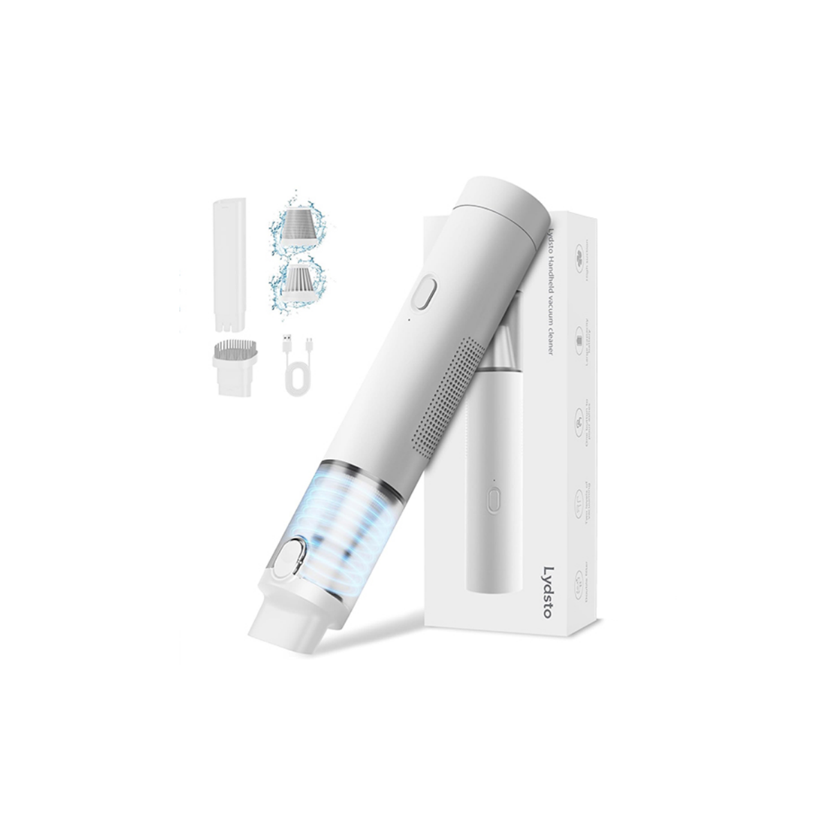 جارو شارژی ماشین Lydsto H1 Edge شیائومی — تصویر ۳