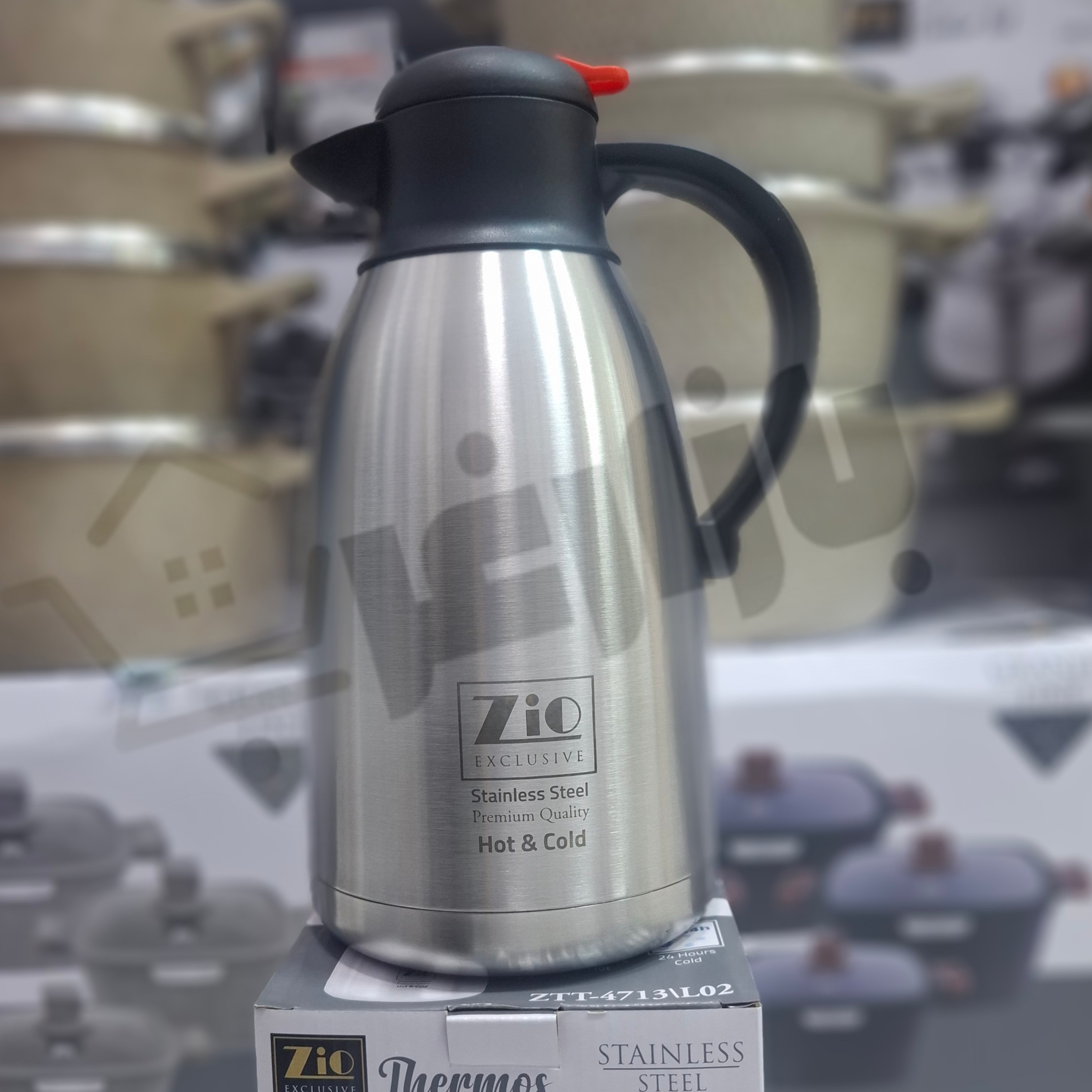 فلاسک چایی استیل زیو مدل ZTT-4713/L02 — تصویر ۲