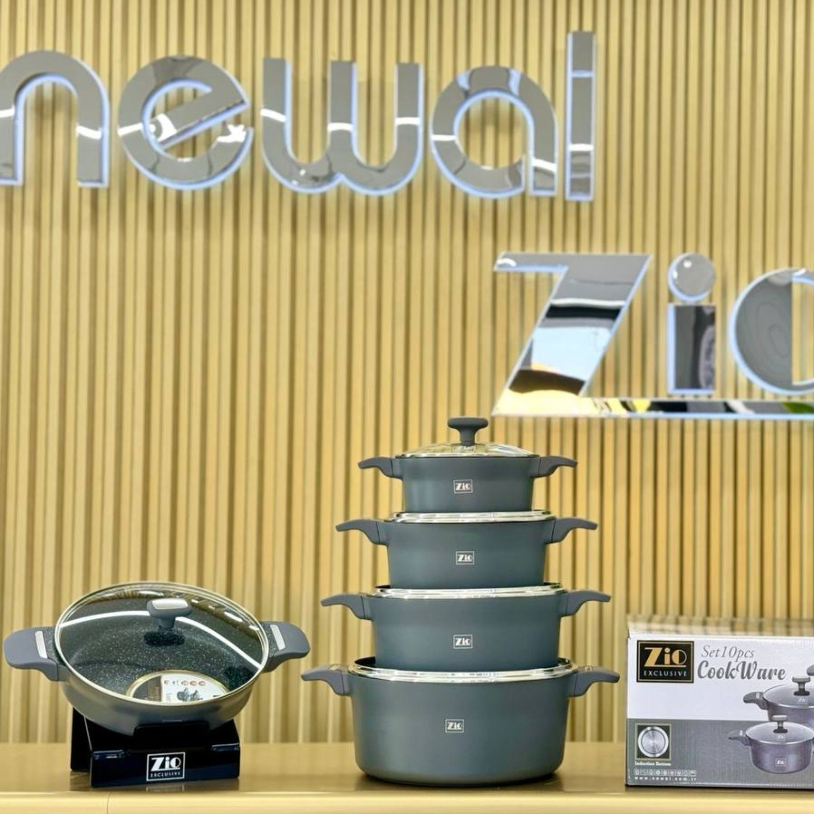 سرویس قابلمه گرانیت زیو مدل ZCS-8580