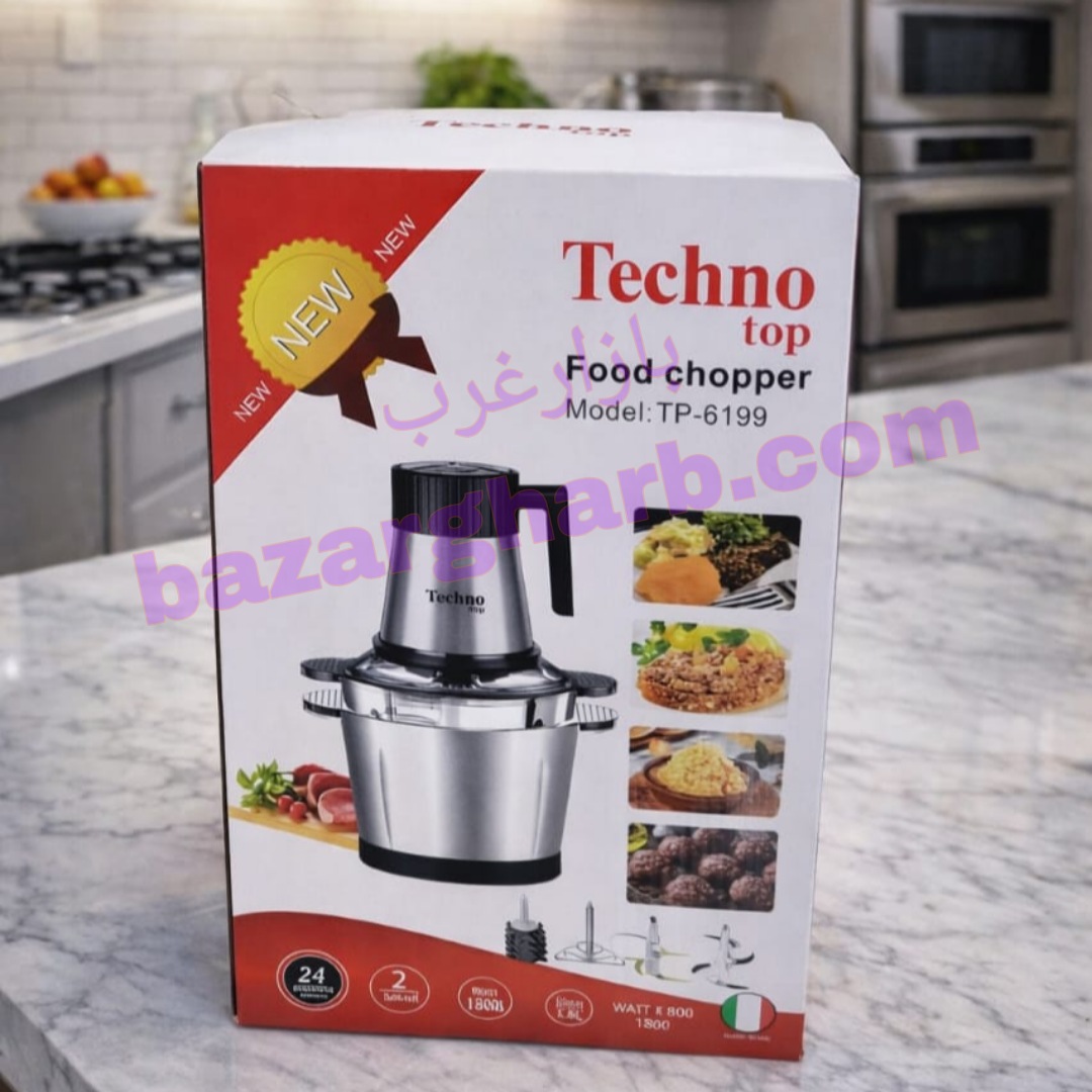 خردکن دوکاسه تکنو مدل TP-6199