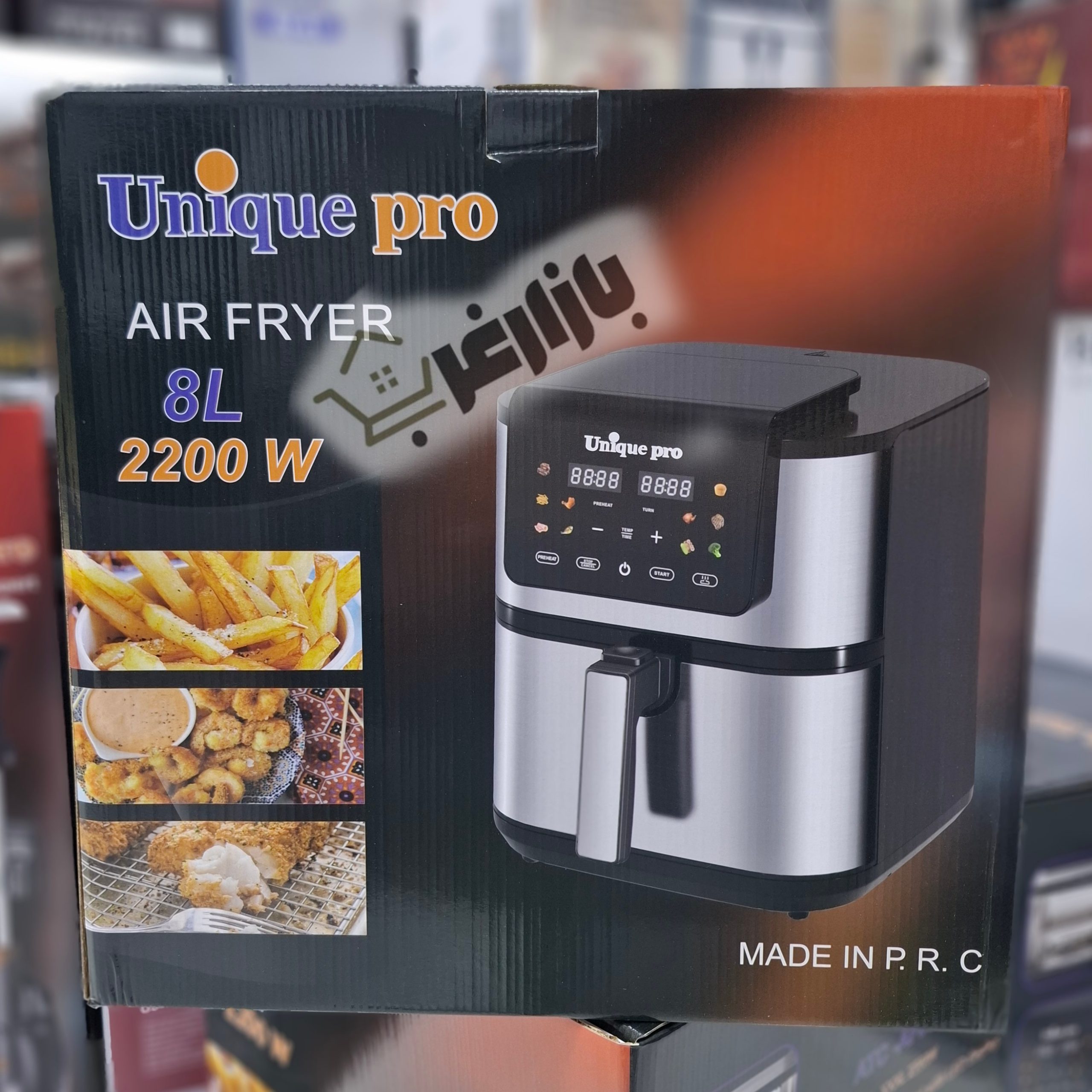 سرخ کن بدون روغن یونیک پرو مدل ATC-AF8028 — تصویر ۲