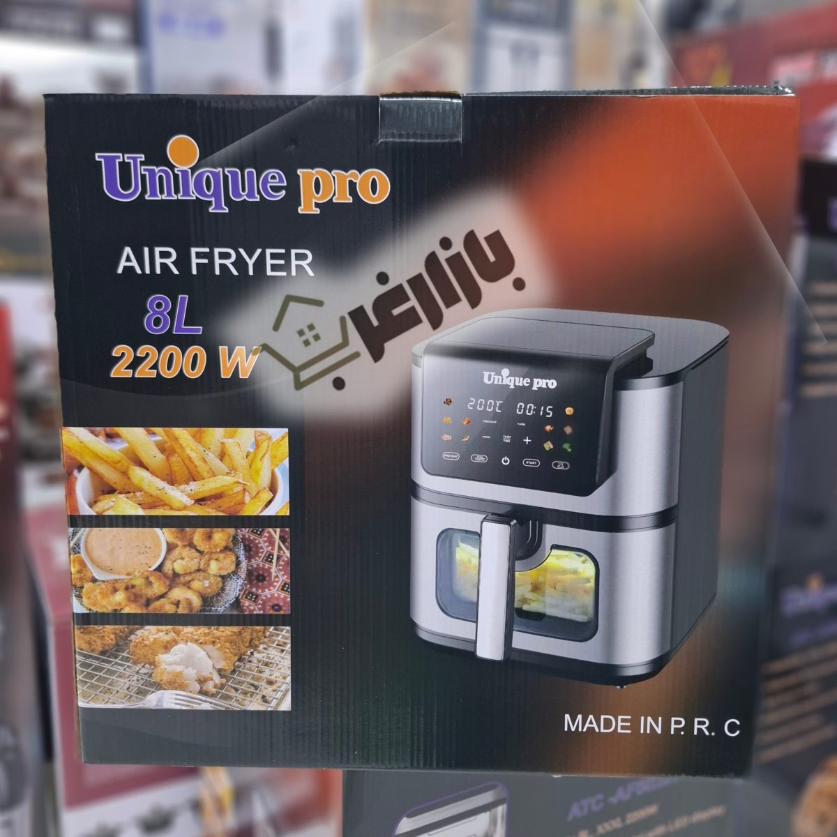 سرخ کن بدون روغن یونیک پرو مدل ATC-AF8028 — تصویر ۳