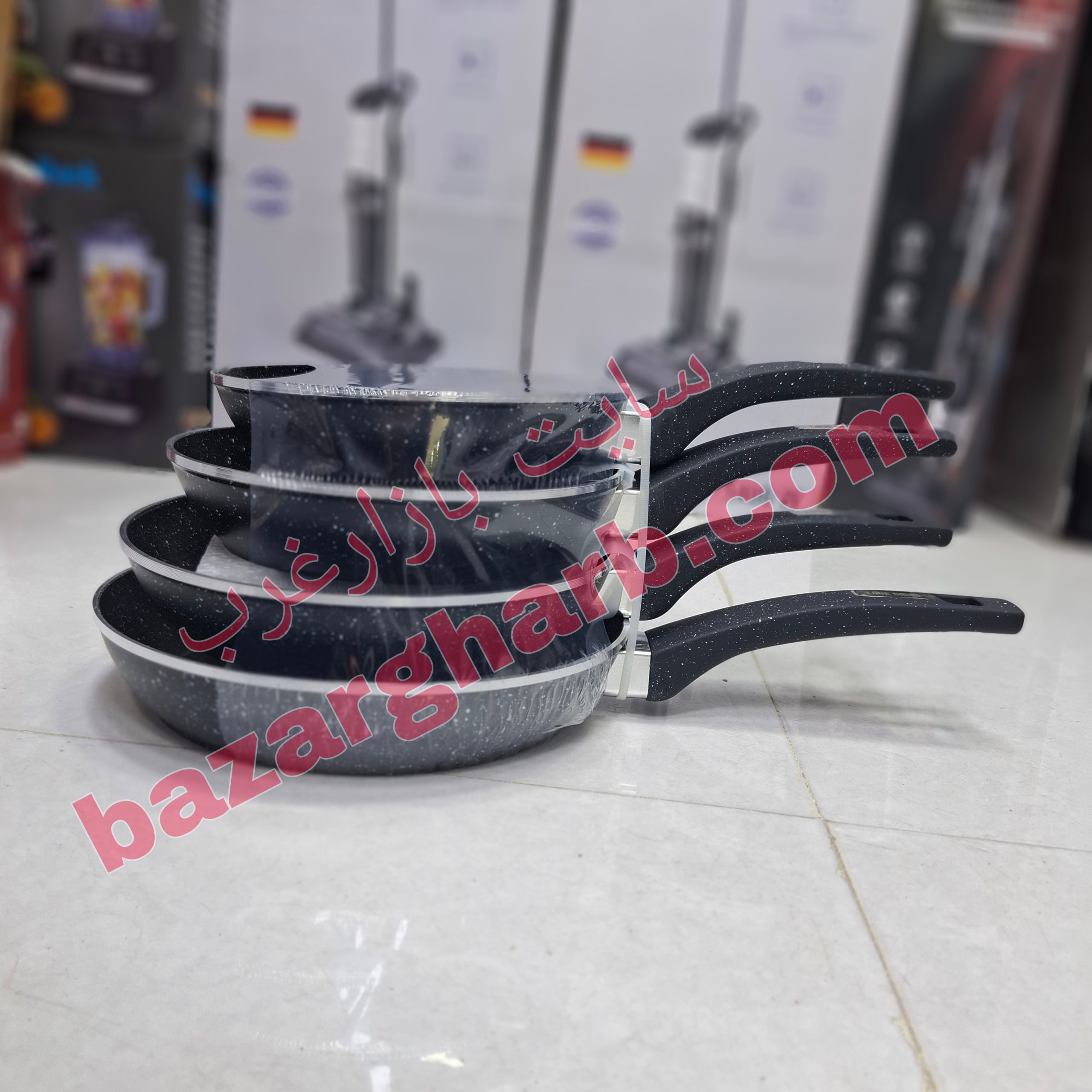 سرویس ماهیتابه 4 پارچه لایو اسمیل مدل BM-72