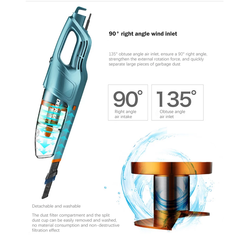 جاروبرقی Deerma DX900 شیائومی — تصویر ۷