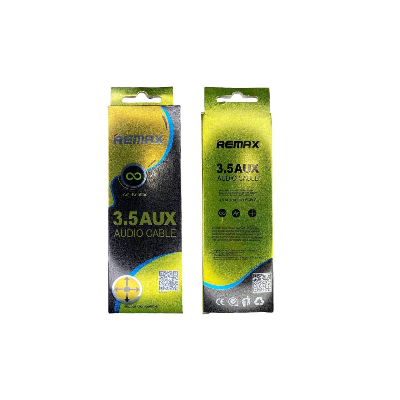 آی او ایکس ریمکس سیلیکونی AUX Remax Jack 3.5mm