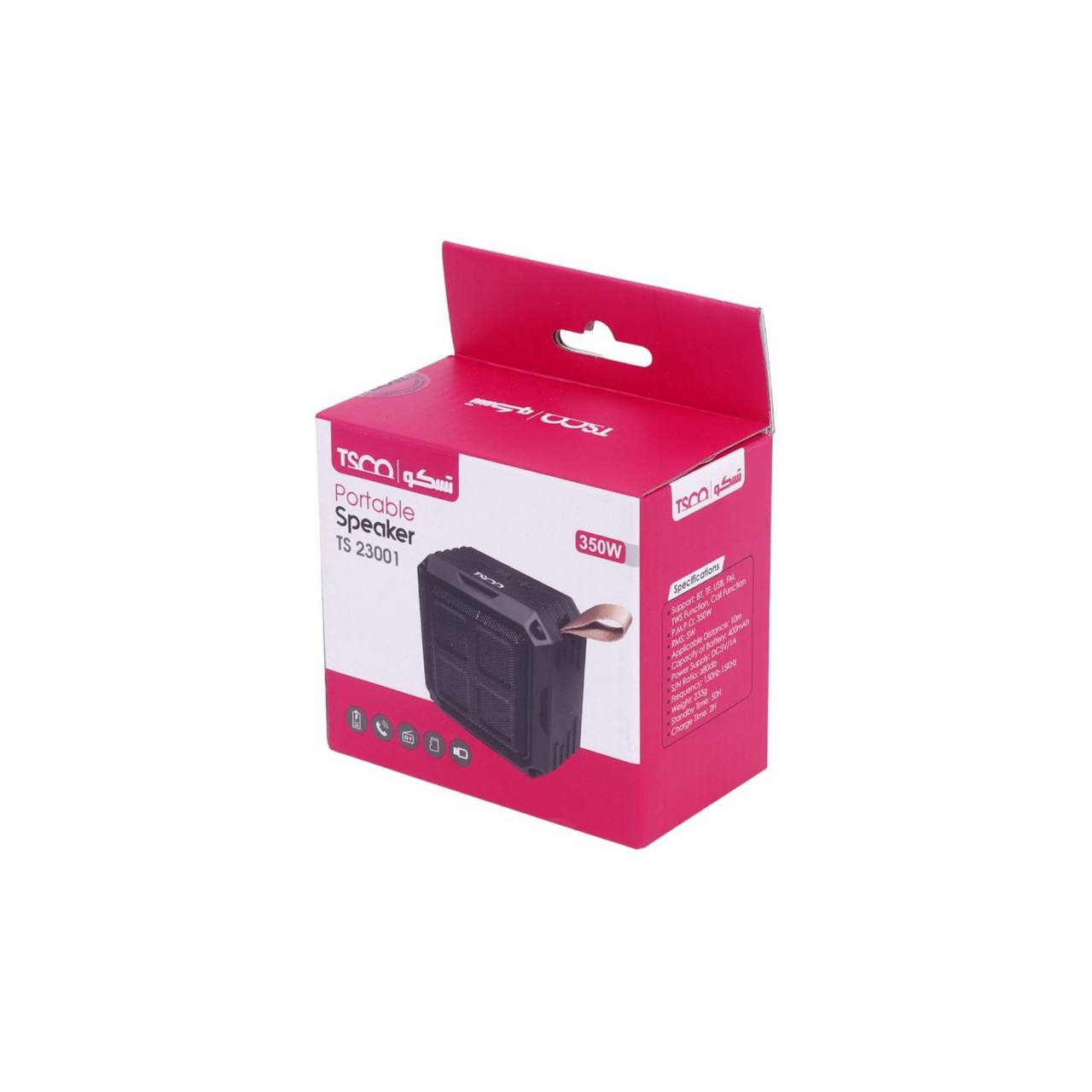 اسپیکر بلوتوثی تسکو مدل TS 23001 — تصویر ۴