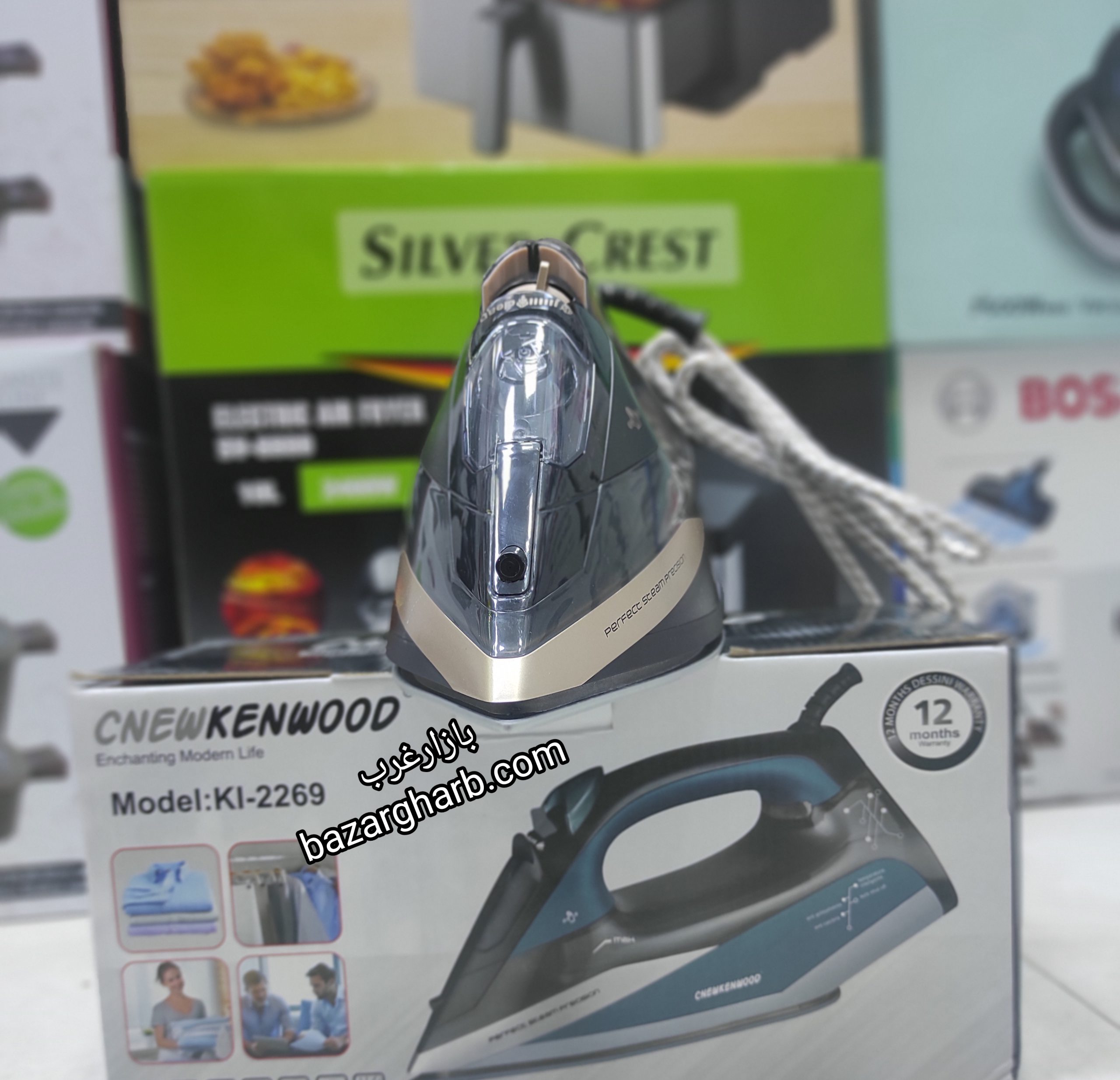 اتو زیره سرامیک CNEWKENWOOD مدل KI-2269 — تصویر ۵