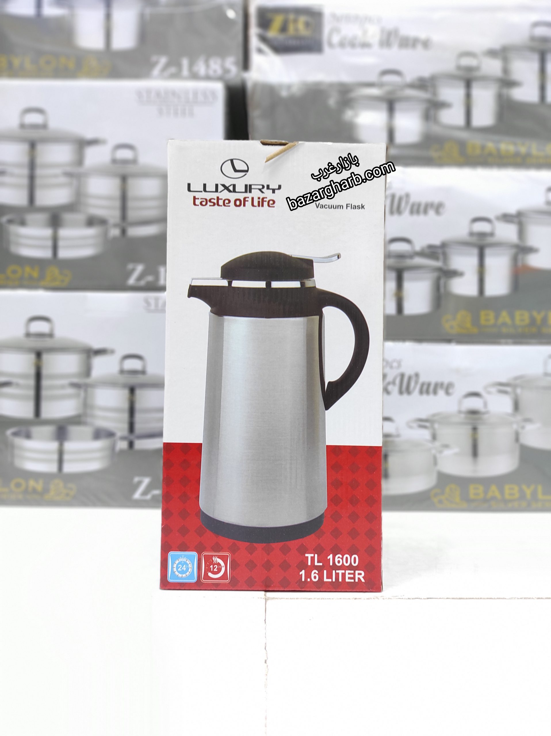 فلاسک چایی لاکچری مدل TL 1900 — تصویر ۳