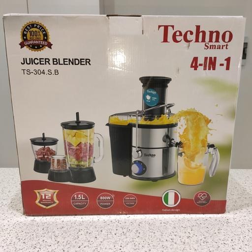 آب میوه گیری تکنواسمارت چهار کاره مدل TS-304.S.B — تصویر ۷