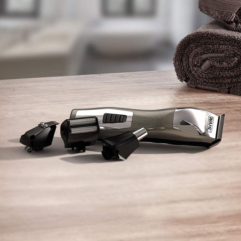 ست ماشین اصلاح موی صورت و بدن وال مدل Chromium 11-in-1 Multigroomer — تصویر ۶