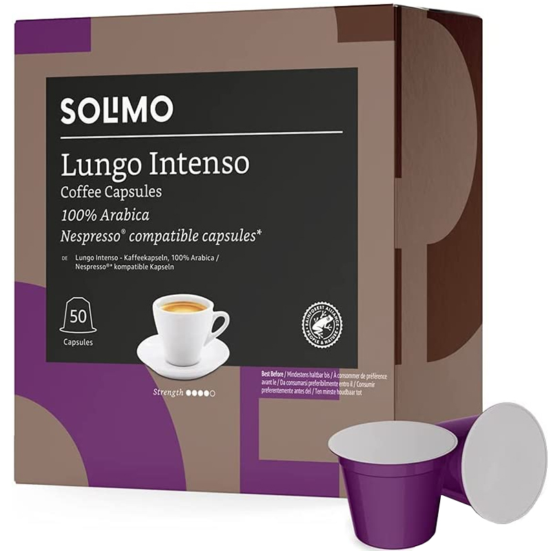 کپسول قهوه سولیمو 50 عددی مدل Lungo inteso — تصویر ۲