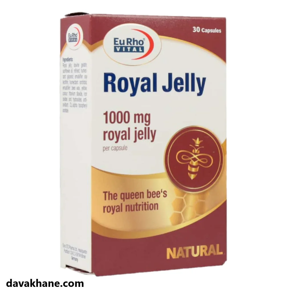کپسول رویال ژلی یوروویتال 30 عددی