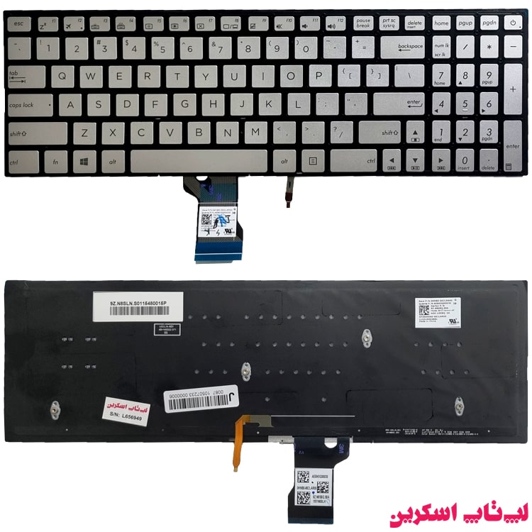 کیبورد لپ تاپ ایسوس ASUS N501