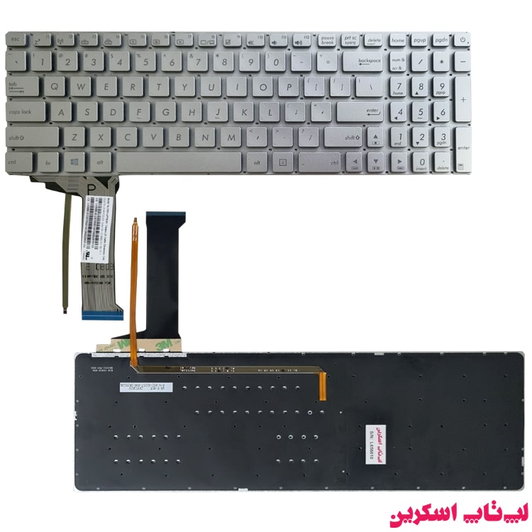 کیبورد لپ تاپ ایسوس Asus VivoBook N552VW — تصویر ۲