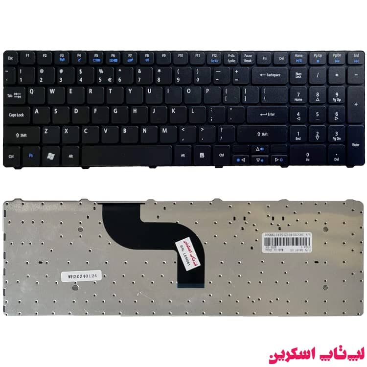 کیبورد لپ تاپ ایسر Acer Aspire 5750