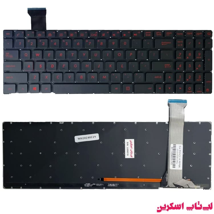 کیبورد لپ تاپ ایسوس ASUS ROG GL552