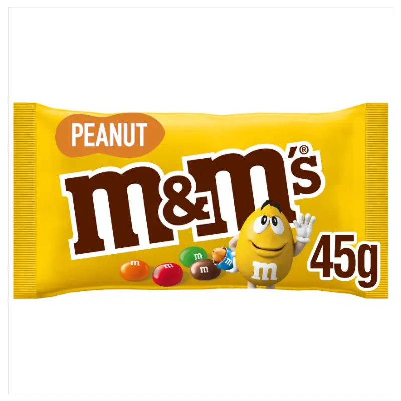 دراژه شکلاتی با مغز بادام زمینی 45 گرمیM&amp;M’s — تصویر ۲