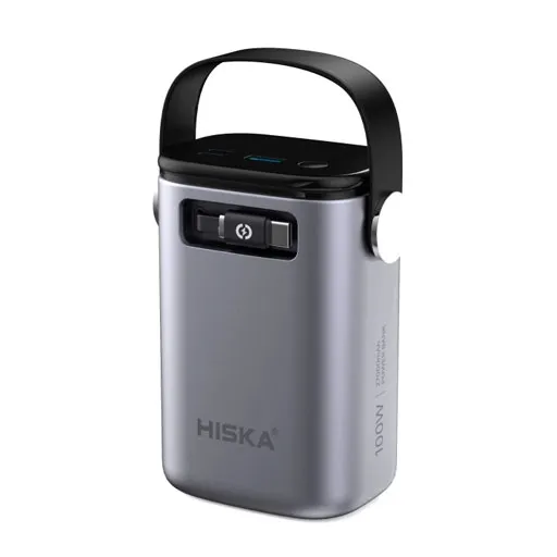 پاوربانک 100 وات هیسکا Hiska HP-312PD 27000mAh