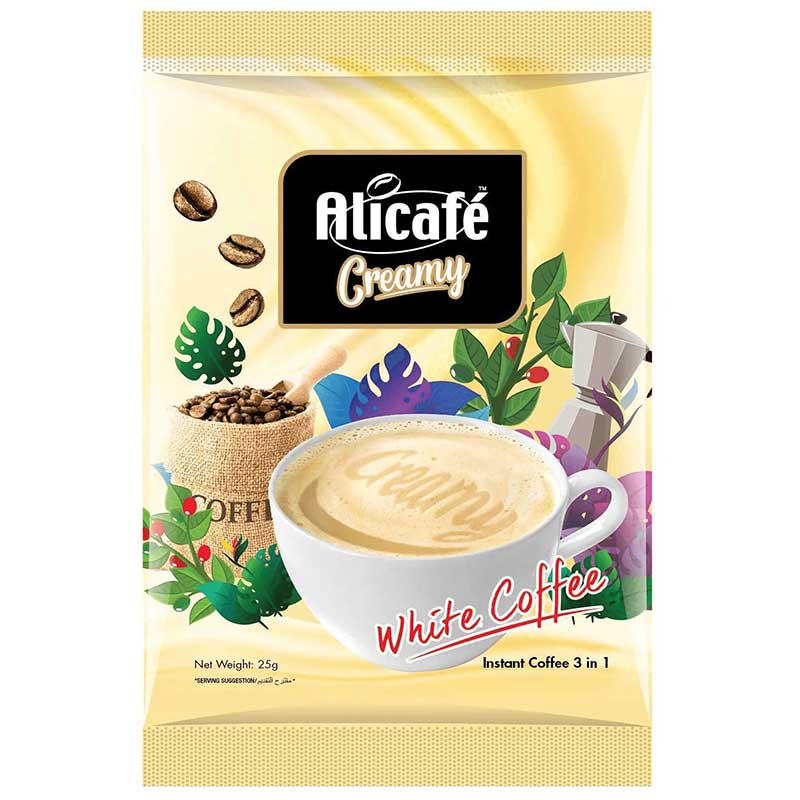 کافی میکس Alicafe مدل وایت کافی کرمی White coffee — تصویر ۲
