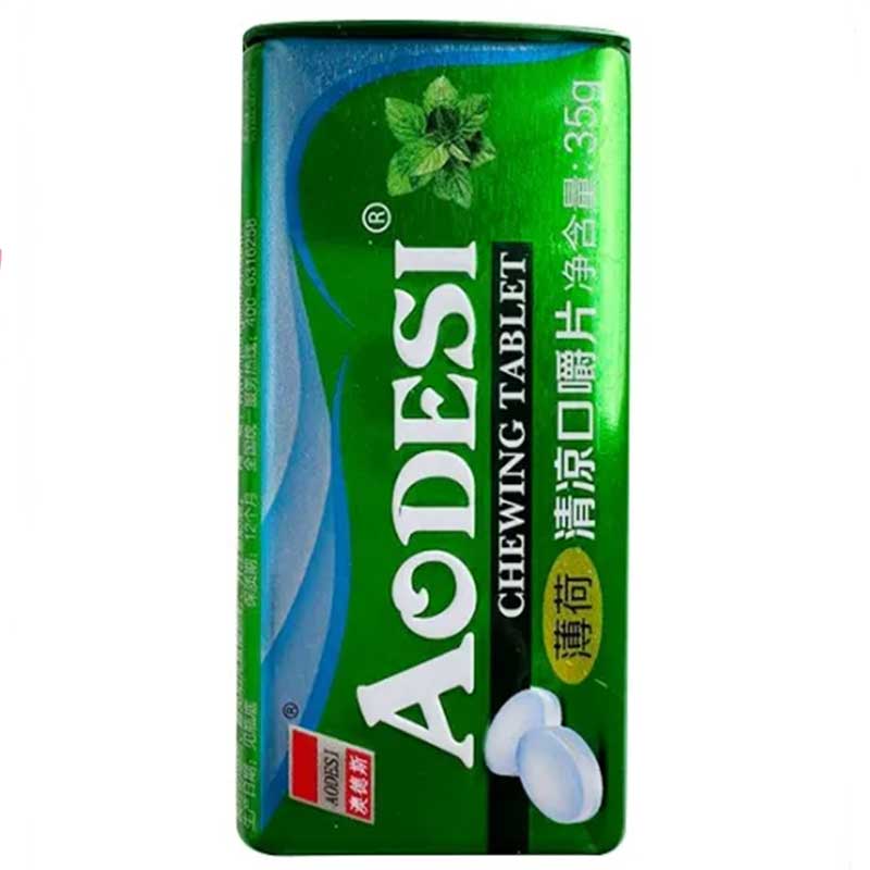 قرص خوشبو کننده دهان با طعم نعنا اودسی Aodesi مدل Mint