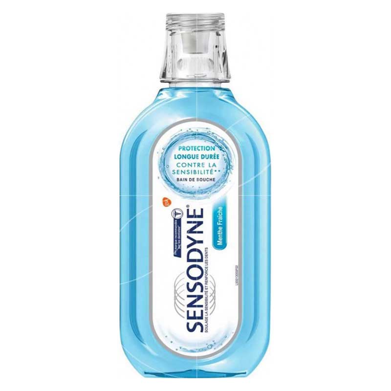 دهانشویه نعنایی سنسوداین Sensodyne Fresh Mint حجم 500 میلی لیتر — تصویر ۳
