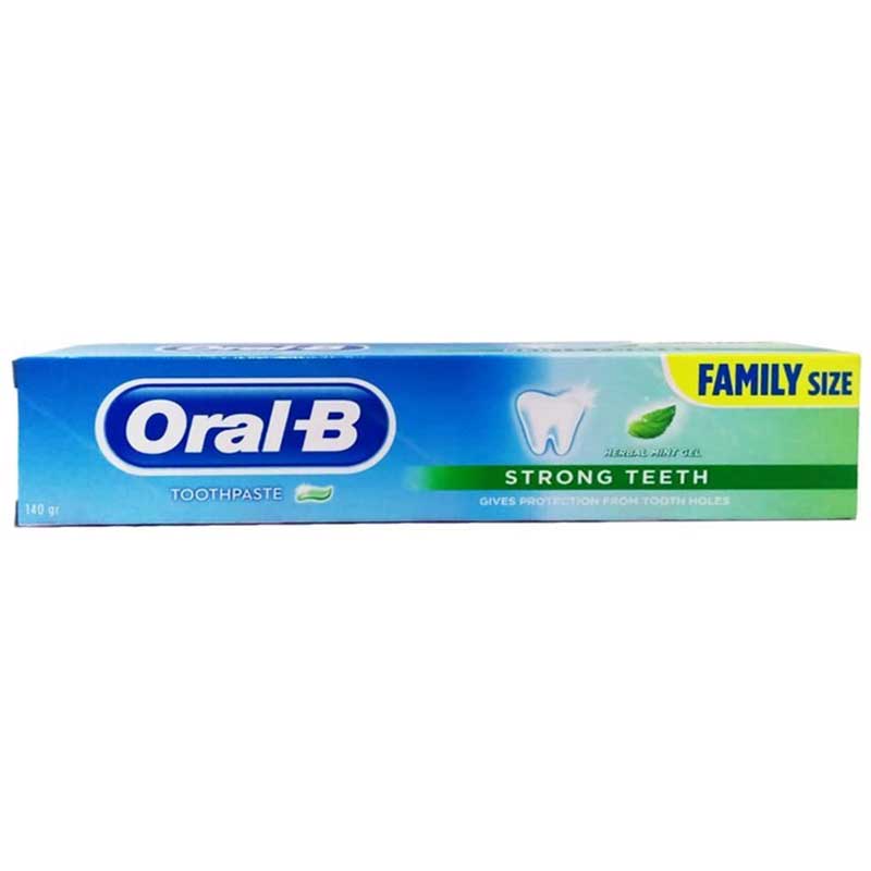 خمیر دندان اورال بی سری Strong Teeth با طعم نعناع گیاهی