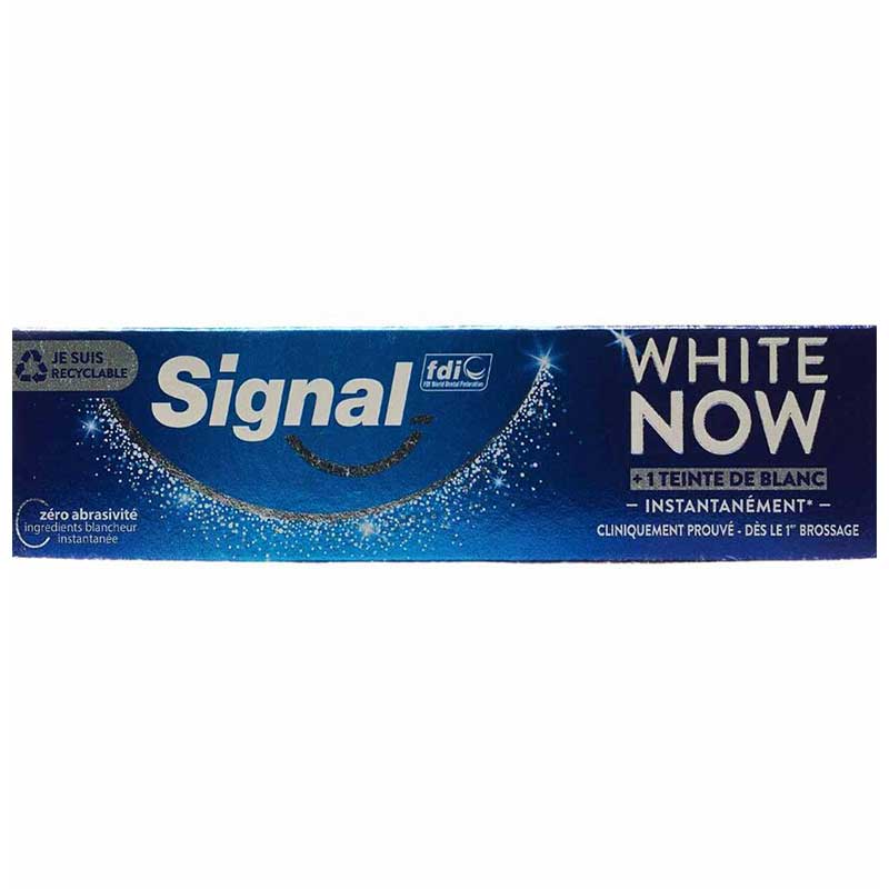 خمیر دندان سیگنال مدل WHITE NOW (+1 TEINTE DE BLANC)