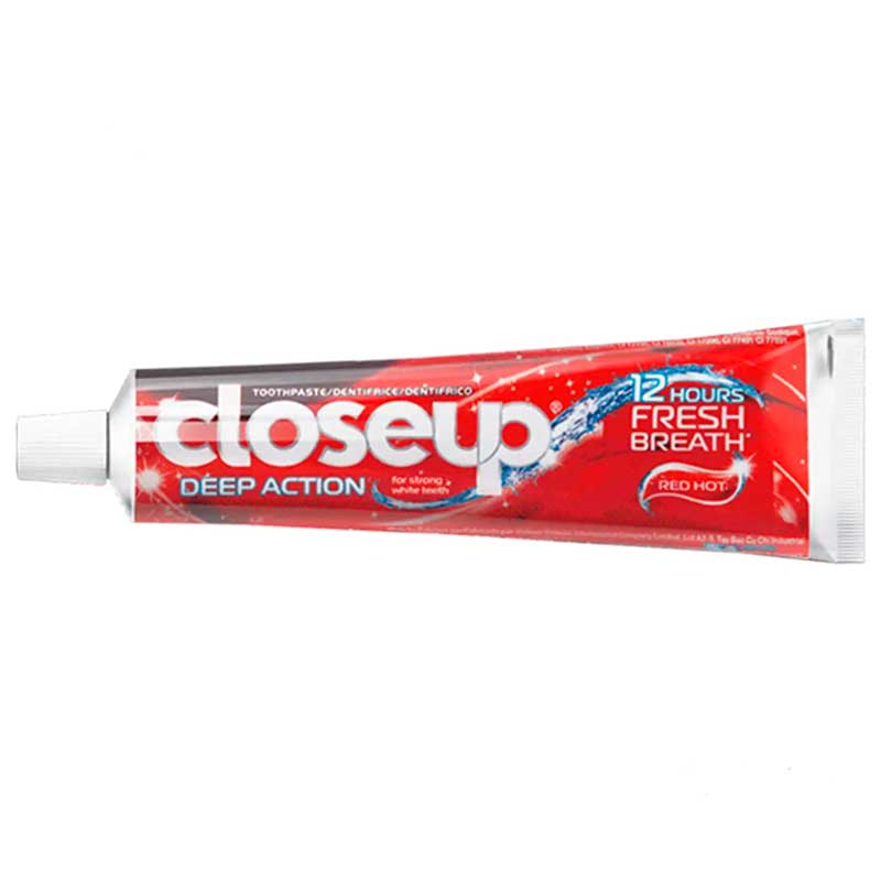 خمیر دندان کلوز آپ closeup مدل Deep action red hot — تصویر ۴