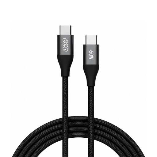 کابل شارژر کیو سی وای QCY Data Cable DC21 60W — تصویر ۳