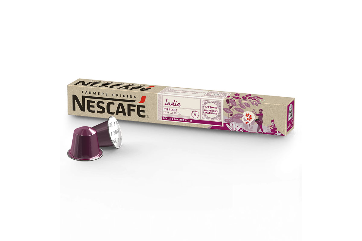 کپسول قهوه نسپرسو هند مدل Nescafe india