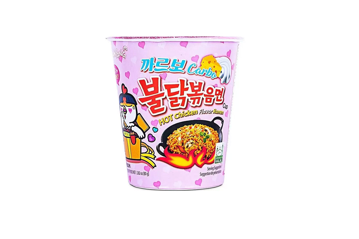 نودل لیوانی سامیانگ کربونارا 80 گرمی- Carbonara Cup — تصویر ۲
