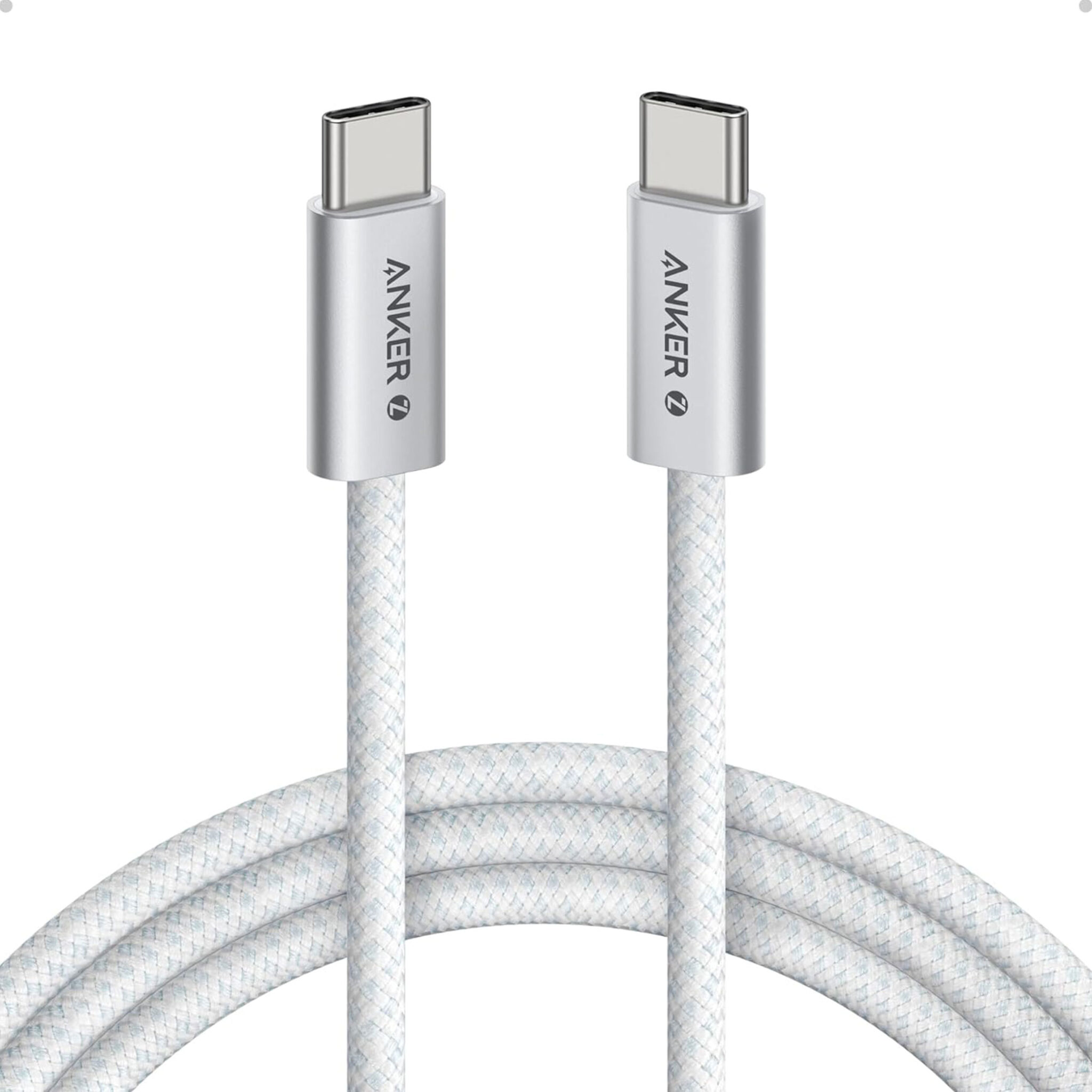 کابل شارژر انکر A8060H Zolo USB-C to USB-C 1.8cm