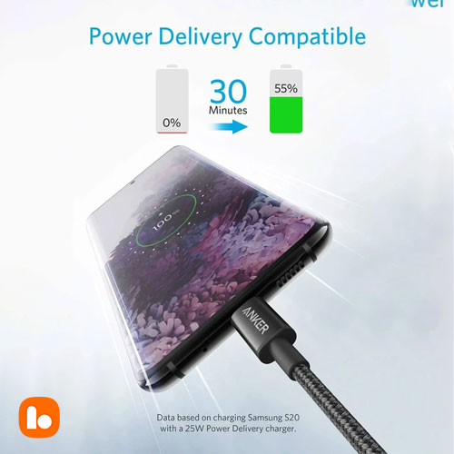 کابل شارژر انکر Anker Type-C to Type-C A8752H11 — تصویر ۵