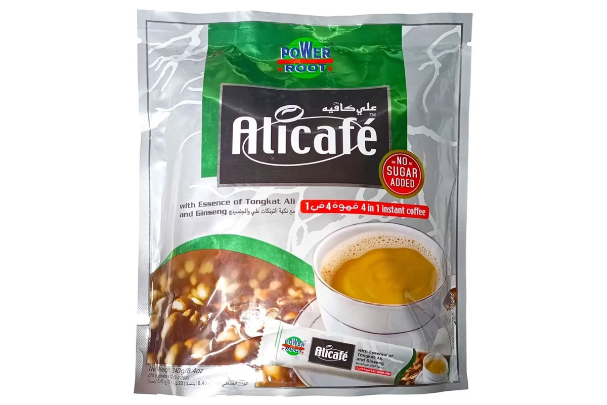 قهوه جینسینگ علی کافه Alicafe مدل No sugar