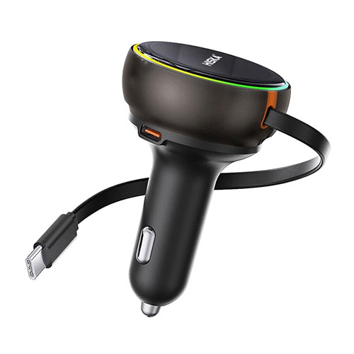 شارژر فندکی 80 وات هیسکا Hiska HCC-337 80W