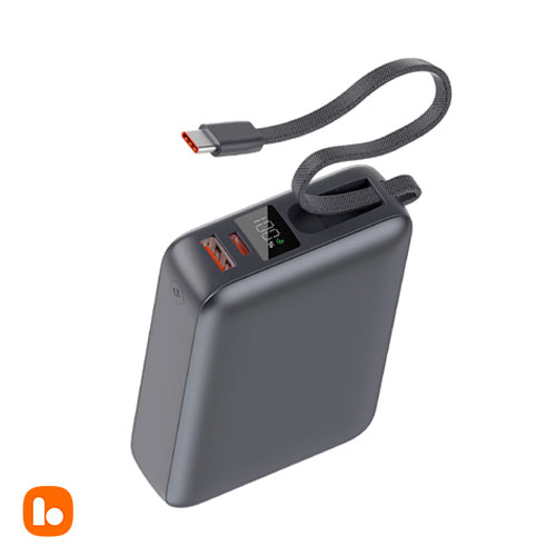 پاوربانک کیو سی وای QCY PB20A 45W PowerBank 20000mAh — تصویر ۳