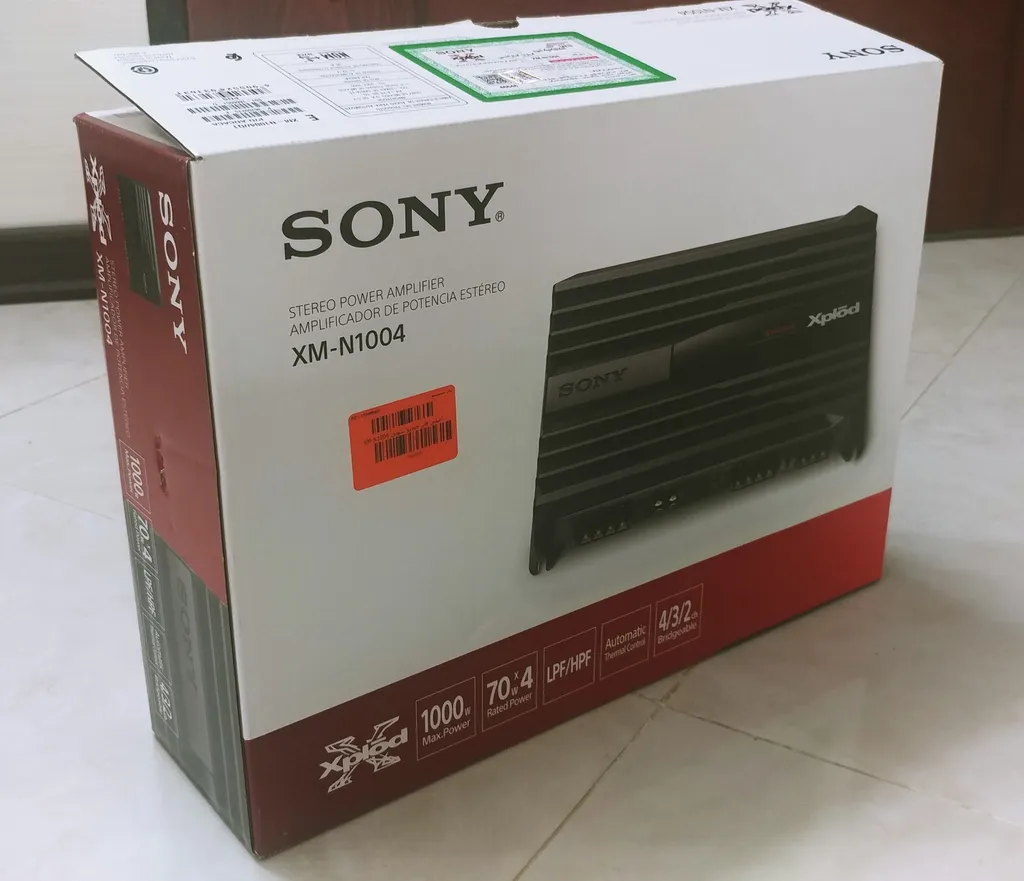 آمپلی فایر سونی مدل XM-N1004 چهار کانال — تصویر ۳