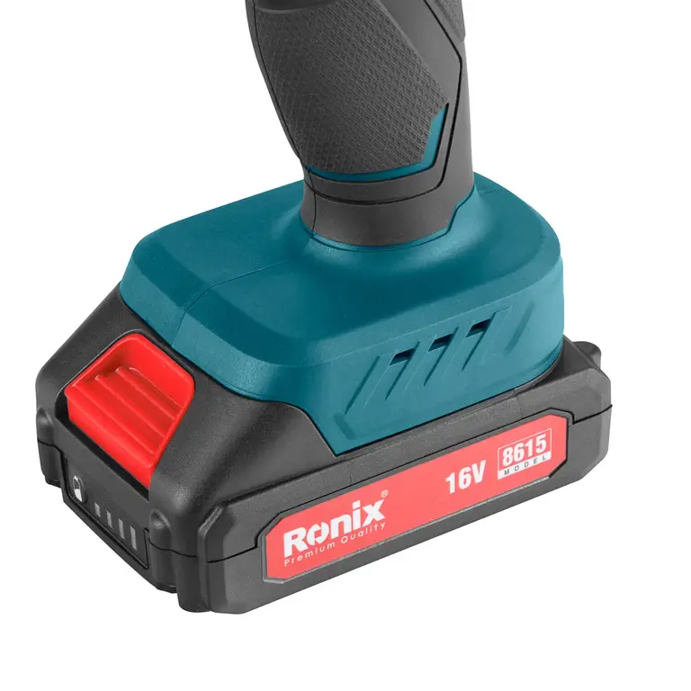 دریل پیچ گوشتی شارژی 16ولت رونیکس Ronix مدل: 8615 — تصویر ۷
