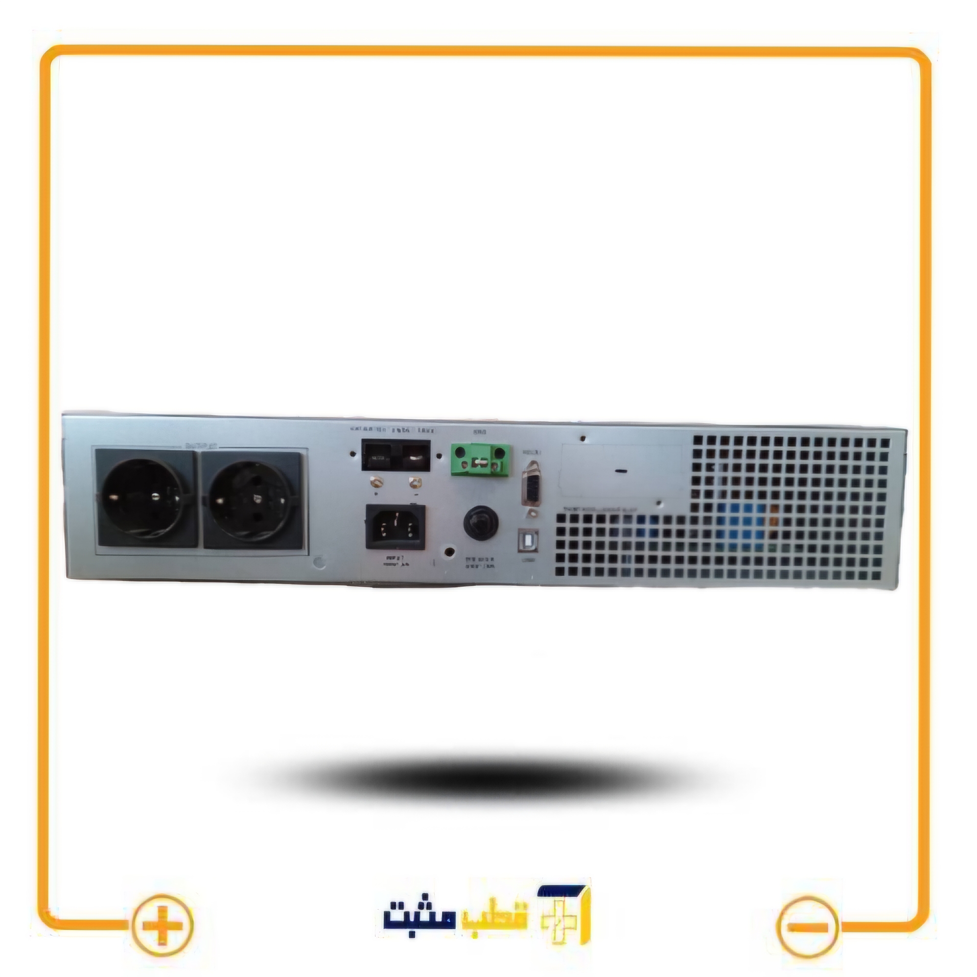 دستگاه یو پی اس آنلاین 1 کاوا رکمونت (Online 1kva RT) — تصویر ۳
