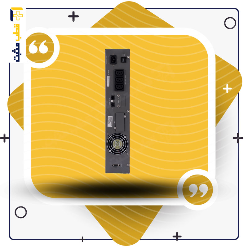 دستگاه یو پی اس آنلاین 1 کاوا رکمونت (Online 1kva RT) — تصویر ۷