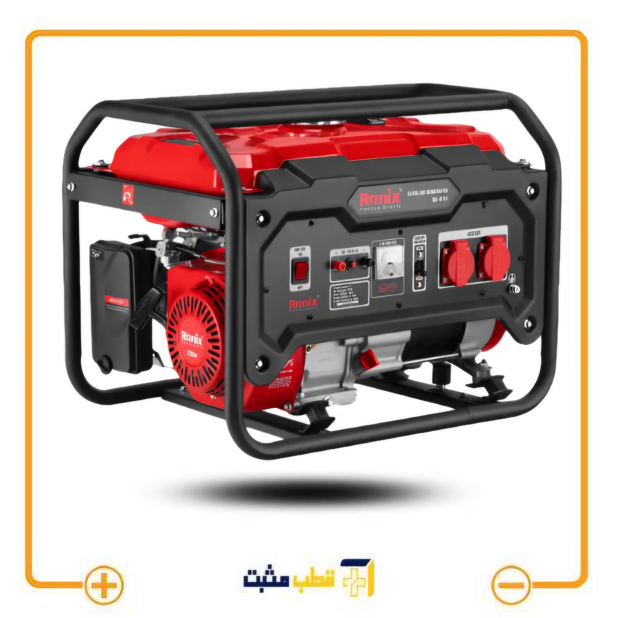 موتور برق 4 کیلو وات رونیکس Ronix مدل 4781 — تصویر ۳