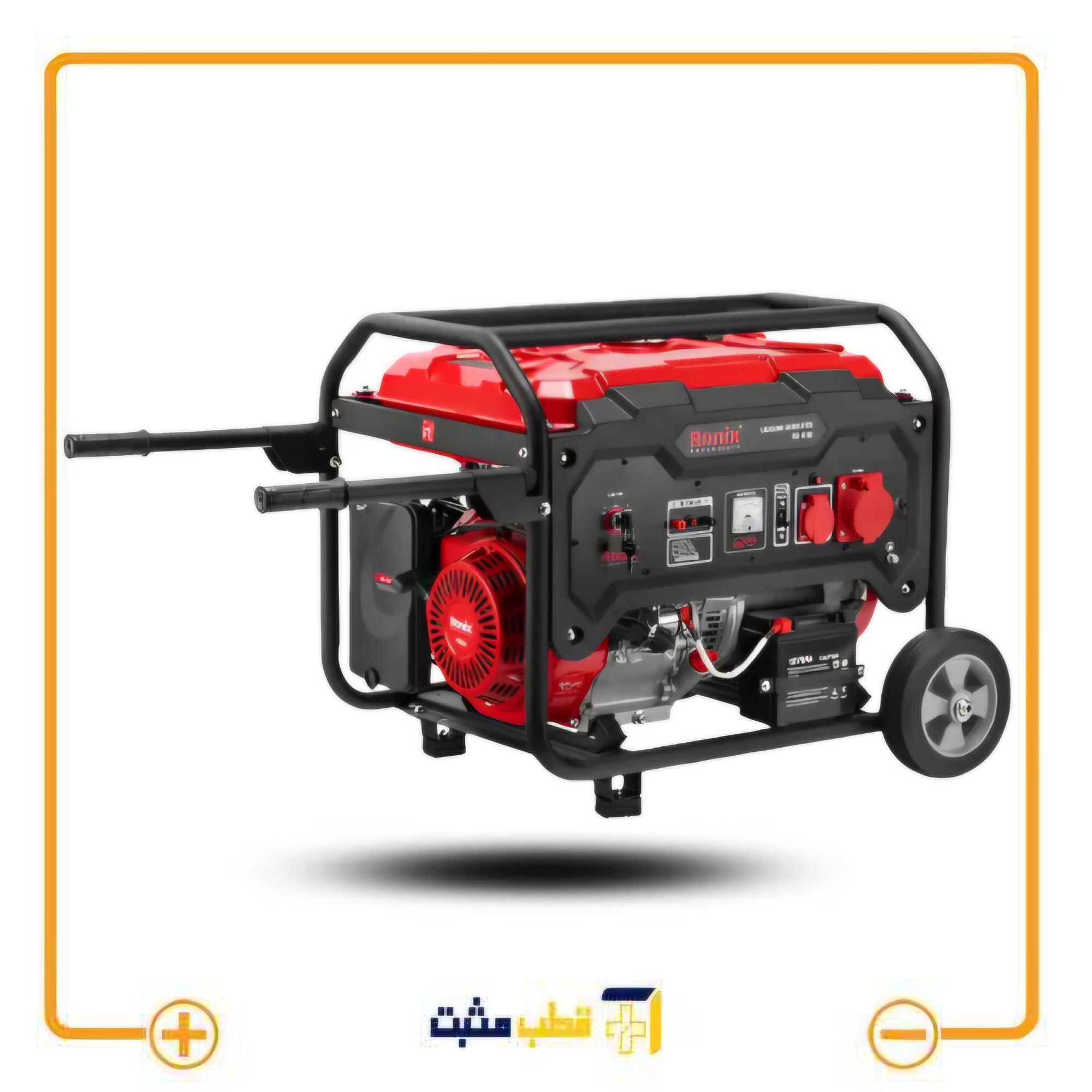 موتور برق 6.5 کیلو وات رونیکس Ronix مدل 4783 — تصویر ۳