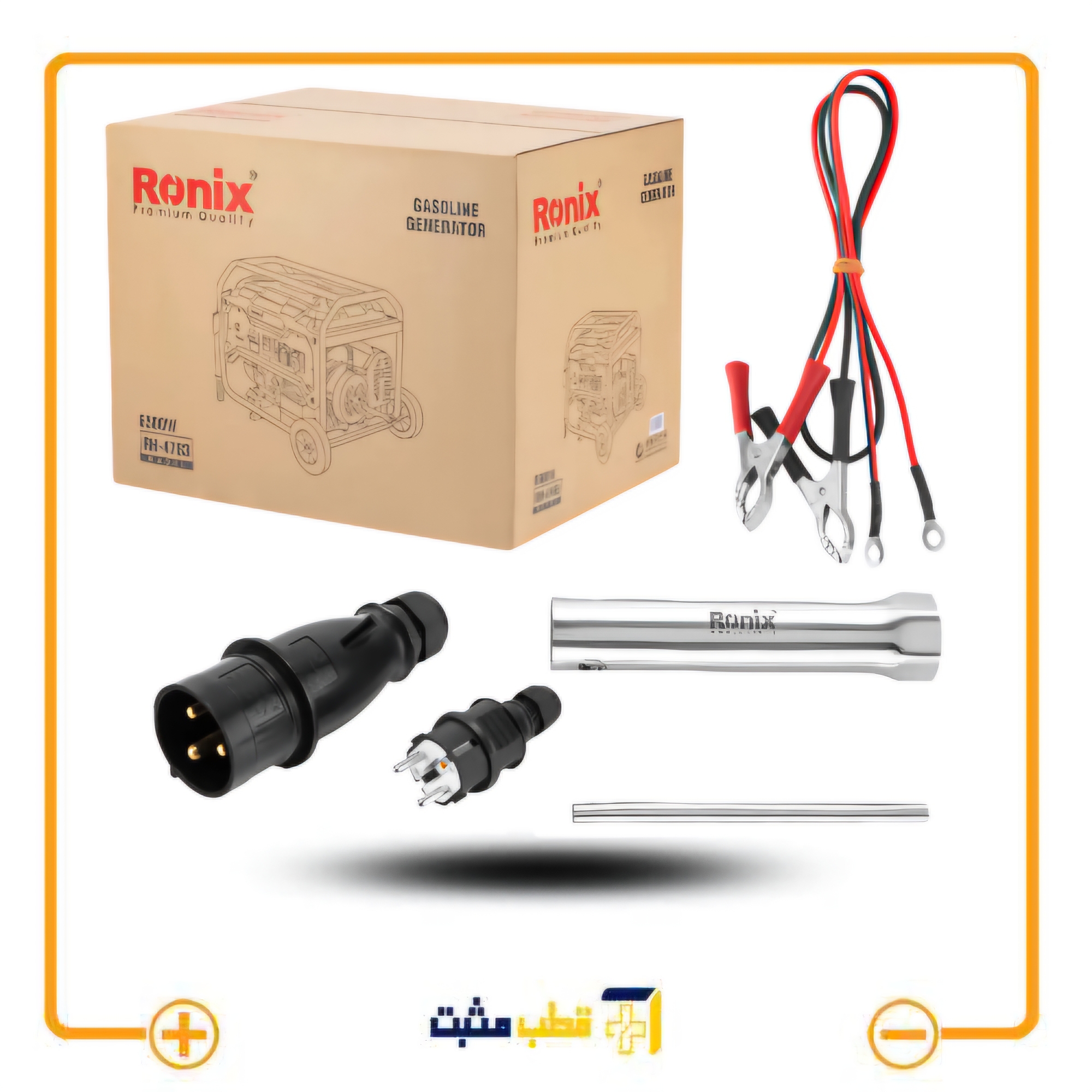 موتور برق 6.5 کیلو وات رونیکس Ronix مدل 4783 — تصویر ۵