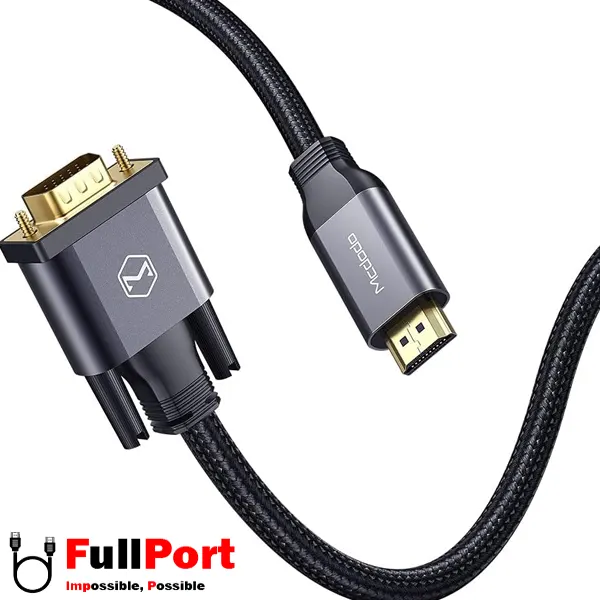 کابل تبدیل HDMI به VGA مک دودو CA-7770 طول 2 متر — تصویر ۸